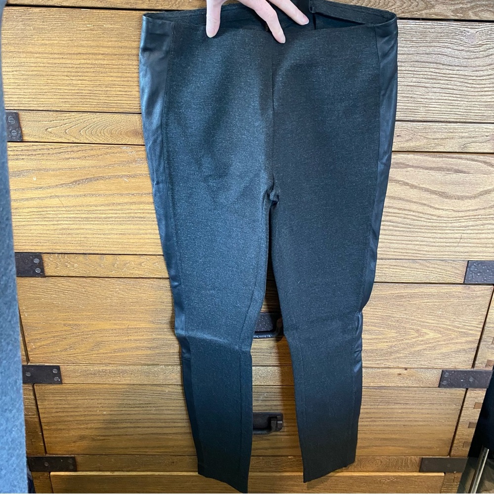 J. Crew Charcoal Zippered Trousers